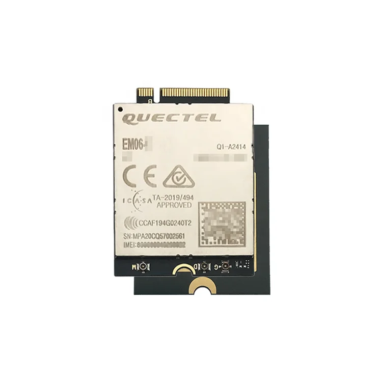 Quectel M.2 IoT Wireless Module EM06-J from EM06 series LTE Advanced Cat6 M.2 Module EM06JLA-512-SGAD