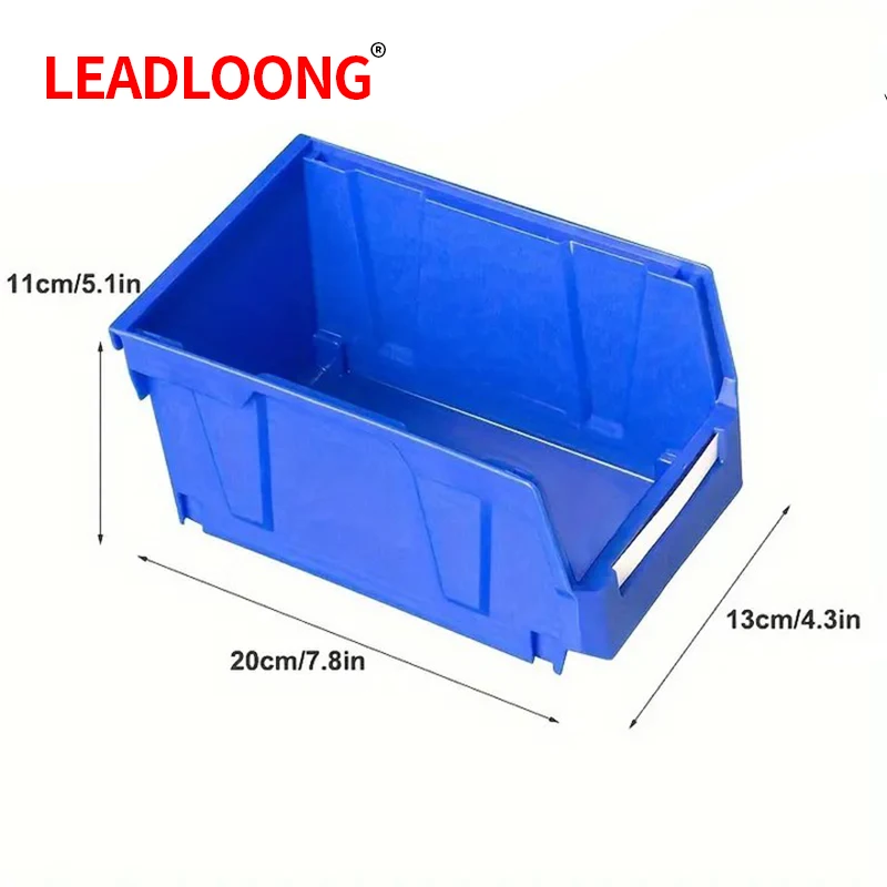 V2 blue12 шт. органайзер для гаражных инструментов 8x5x4 дюйма/20*13*11 см Многофункциональный пластиковый ящик хранения