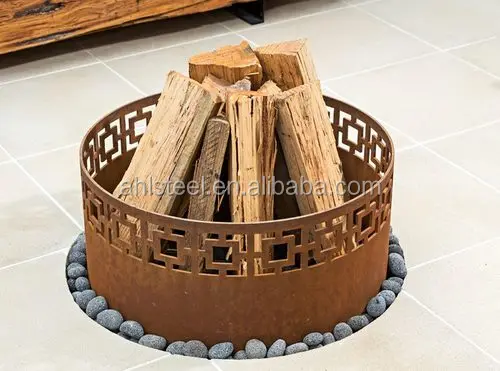 Corten стальной круглый огонь патио характеристики