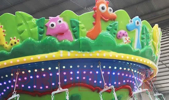 Kids Dreamy Entertainment Products Swing Carnival Amusement Park Rides 16 Seats Flying Chair