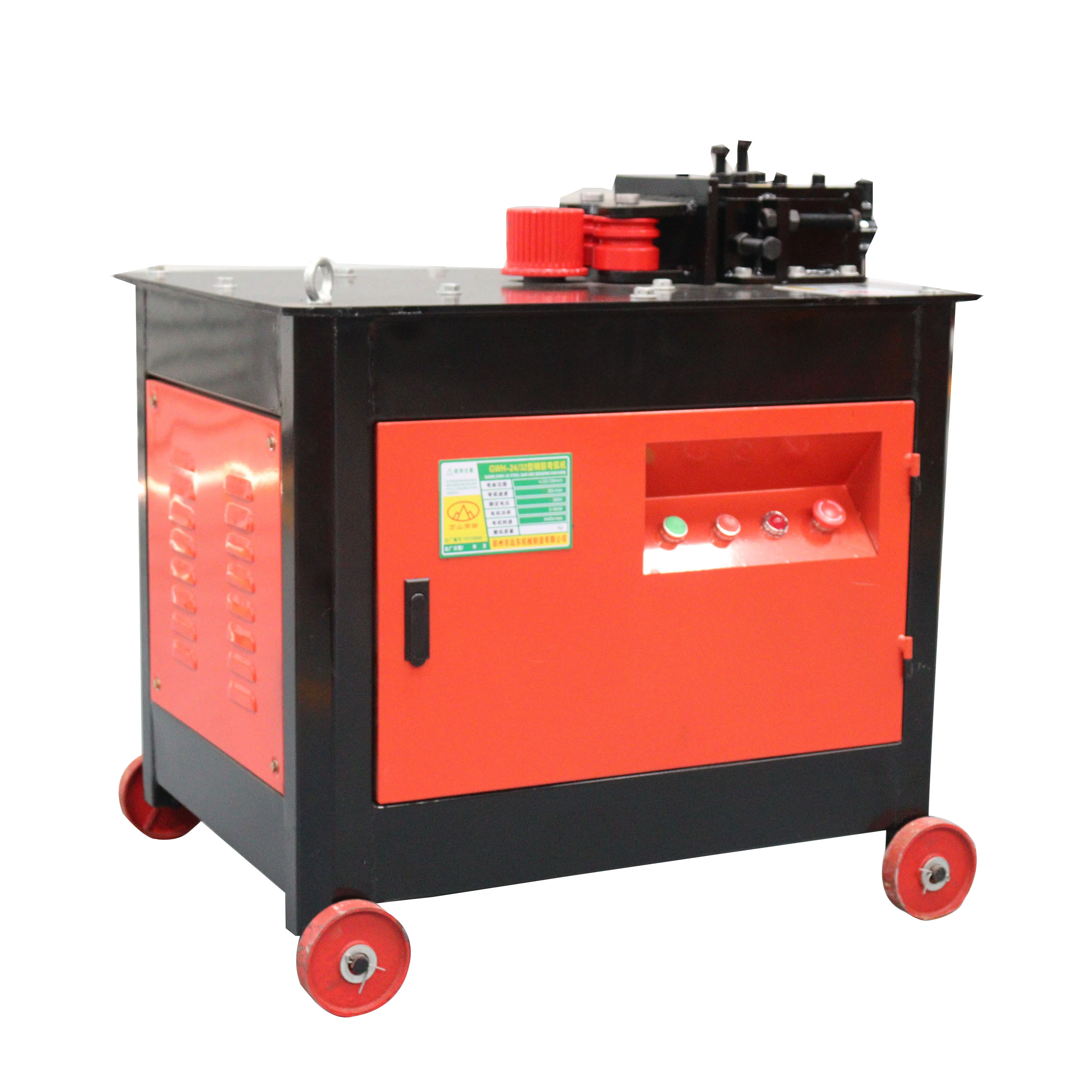 Most Professional Rebar Arc Bending Machine Accurate And High Efficiency Steel Cold Rolled Ribbed Bars For