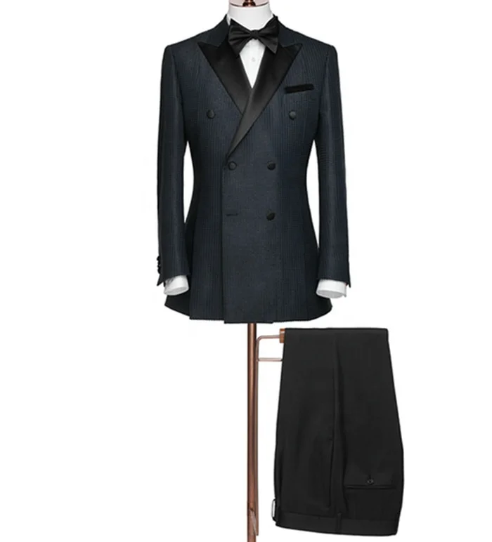 MTM Men Luxury Satin lapel for birthday Party, Bespoke men wedding tuxedo suit