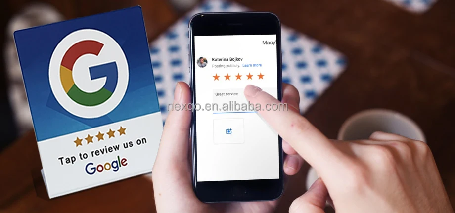 13.56Mhz Contactless RFID Card Writable Social Media With QR Code