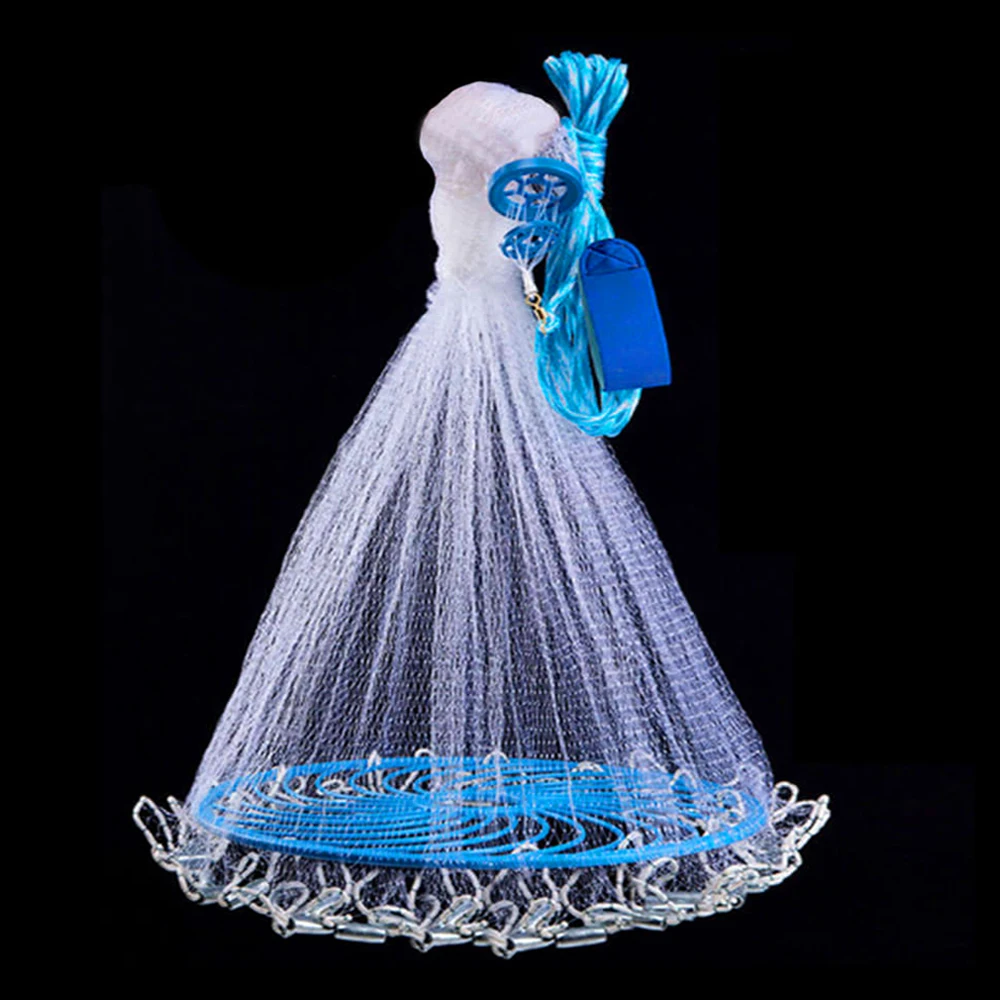 Baiyuheng Polyester Used Sale Cast Nylon Nets For Trawling Handmade Crayfish Sea Rod Manufacturer Of Fishing Net Trap