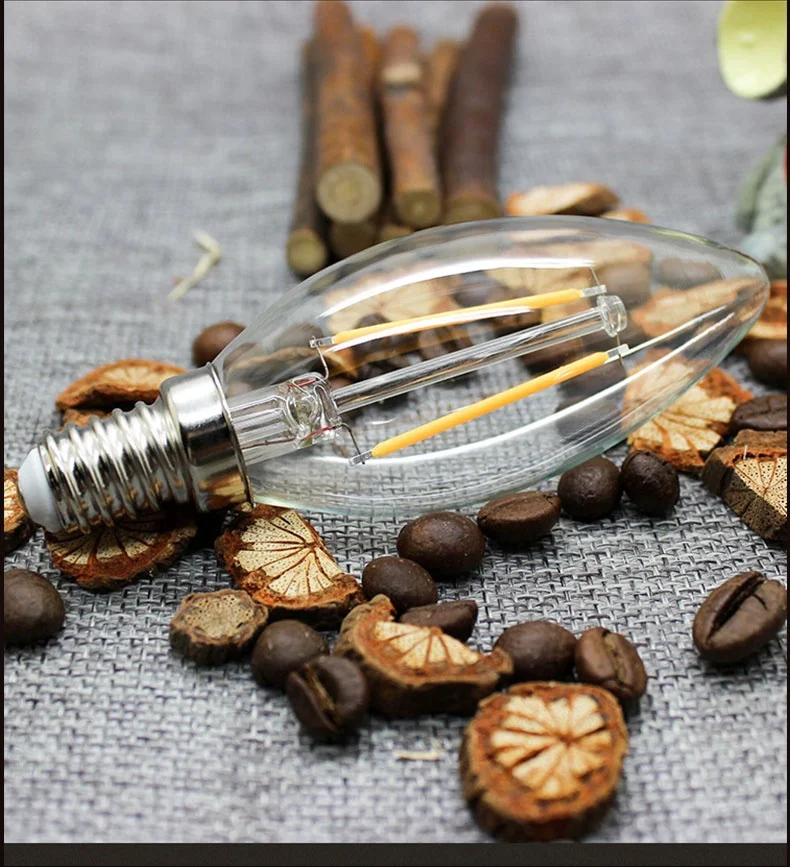 HITECDAD Led filament bulb 2W 4W 6W 8W 10W 12W E27 E26 ST64 C35 G45 G80 G95 G125 A60 T30 all kinds of filament source
