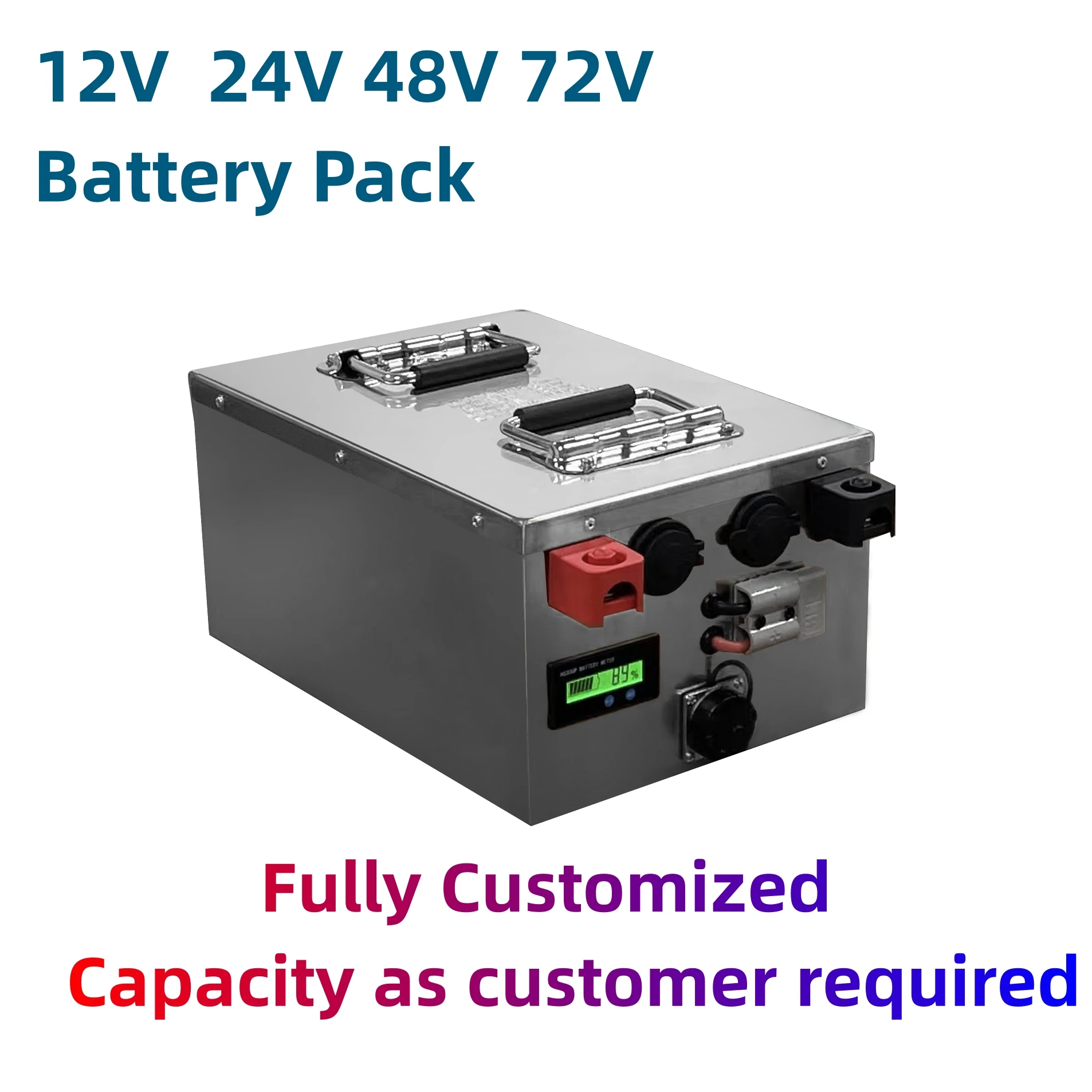 Customized Battery Pack 100% Customized as customer required 12V 24V 36V 48V CATL EV BYD Battery LiFePO4 NMC Battery Pack