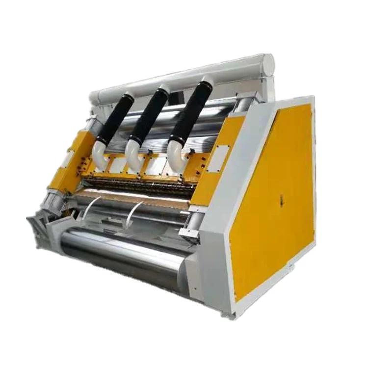 High quality vacuum adsorption fingerless single facer machine 2 ply corrugated production line