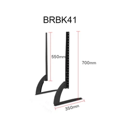 Подставка под телевизор для домашней мебели, Настольная стойка, кронштейн для телевизора, настенное крепление для экрана размером 32-70 дюймов, до 110 фунтов
