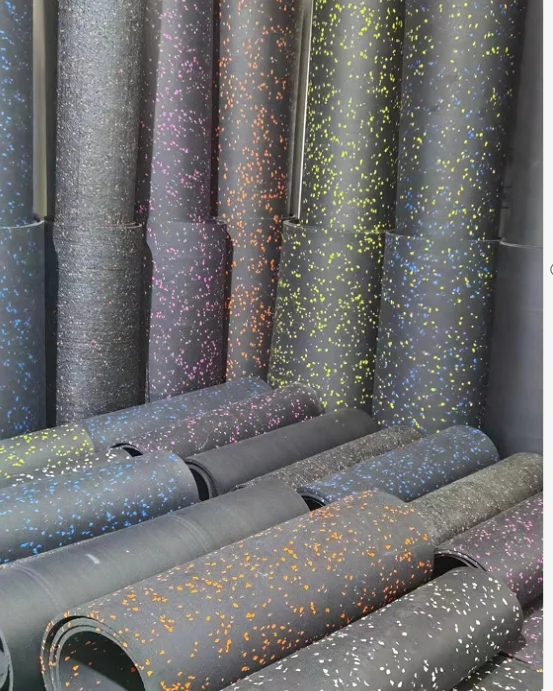 XZH 1m 1.25m rubber flooring in roll indoor rubber flooring rolls