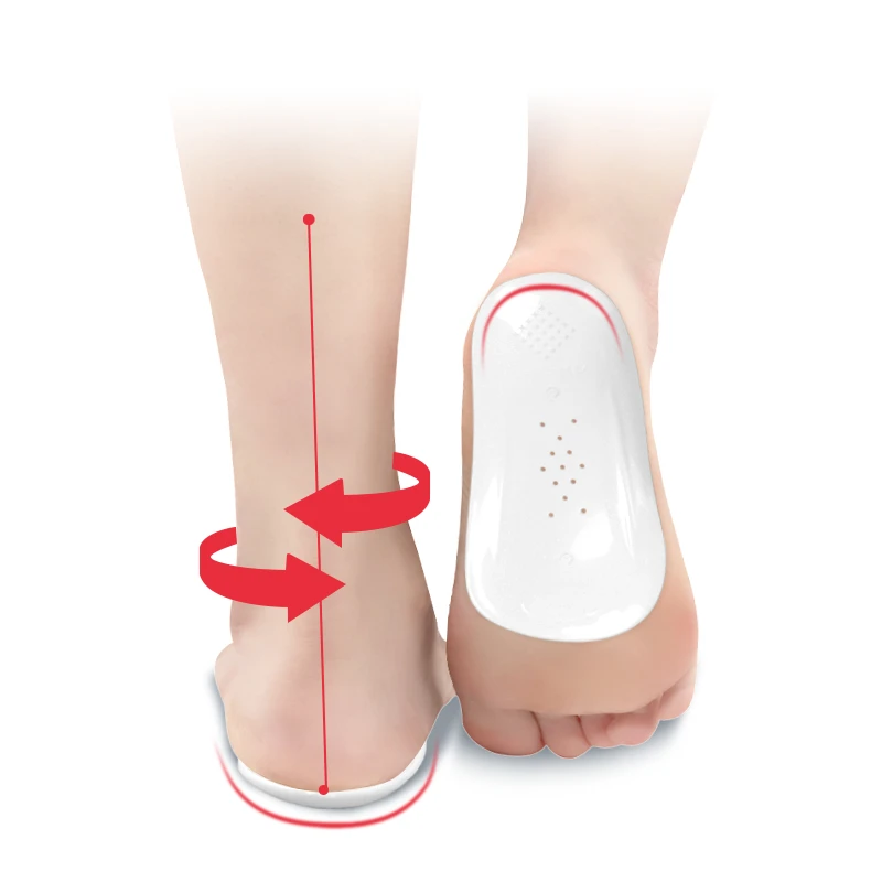 Children Arch Support Pad Plantar Fasciitis Cushion Pad Breathable PP Half Insole Flat Feet Orthopedic Support Pad