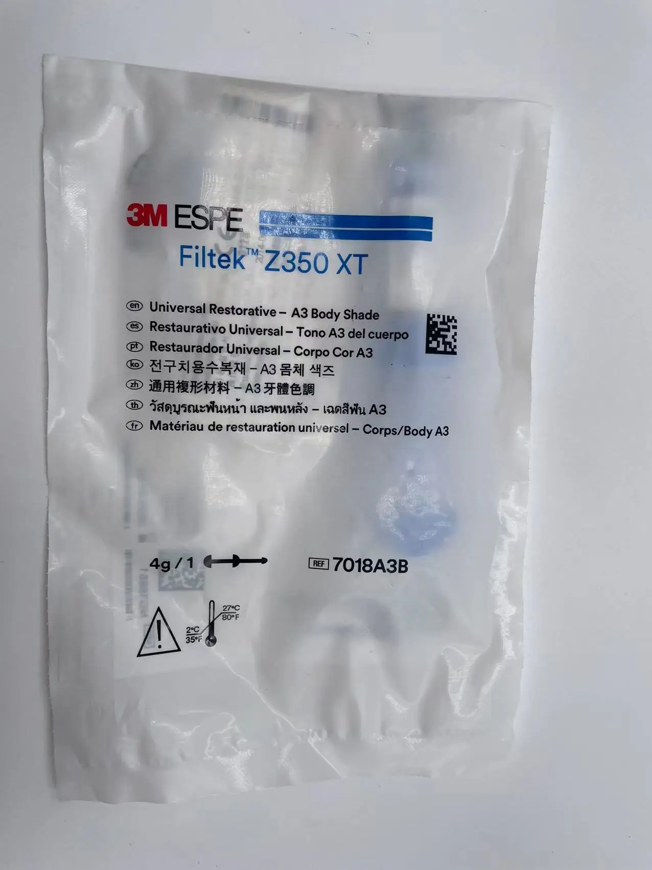 High quality dental resin Z350XT, the most popular dental material A1-A3.5, is suitable for dental office laboratories