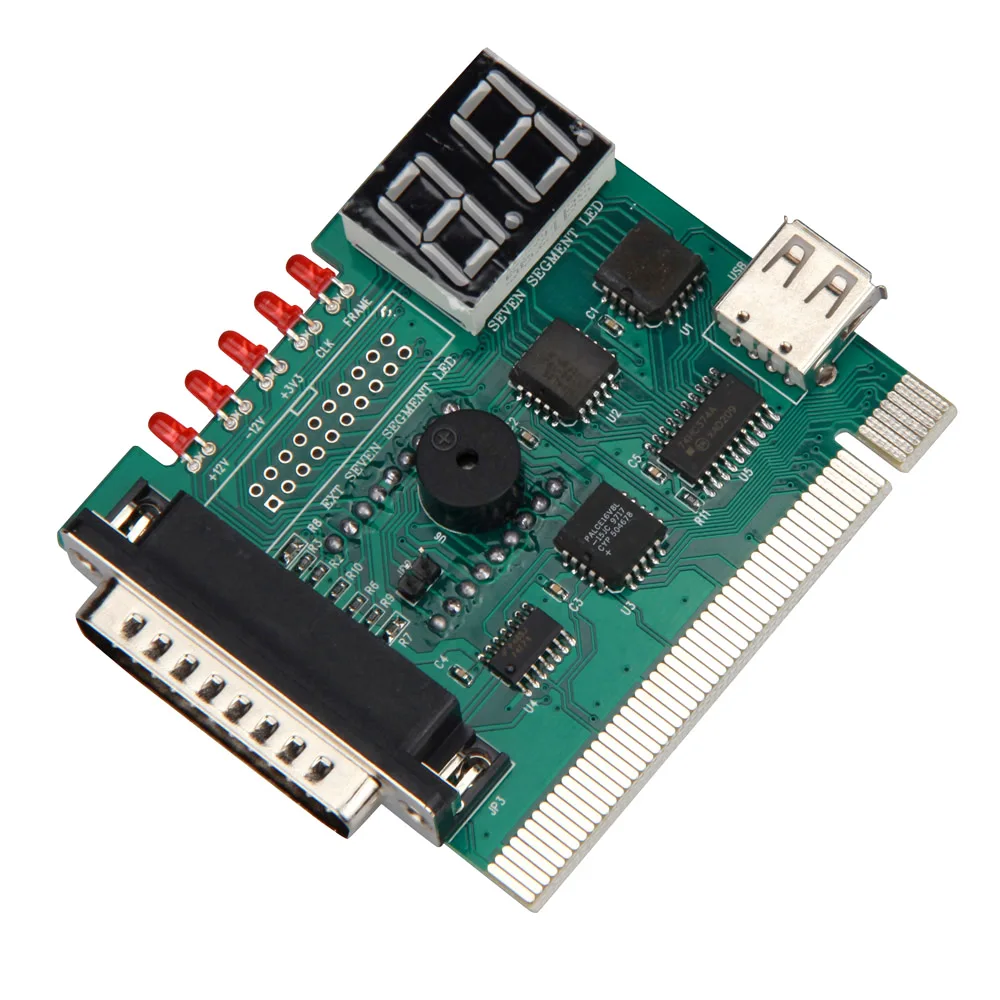 USB Diagnostic Test Card 2 Bit with Parallel Port Notebook