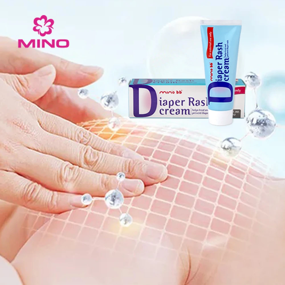 GMP factory MINO Baby products zinc oxide diaper rash cream Ointment