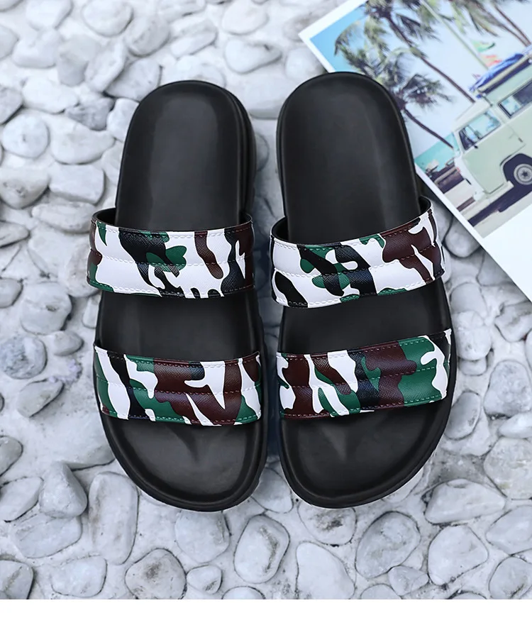 Hot Selling High Quality Products New Models Leather Eva Men Slippers For Men Outdoor