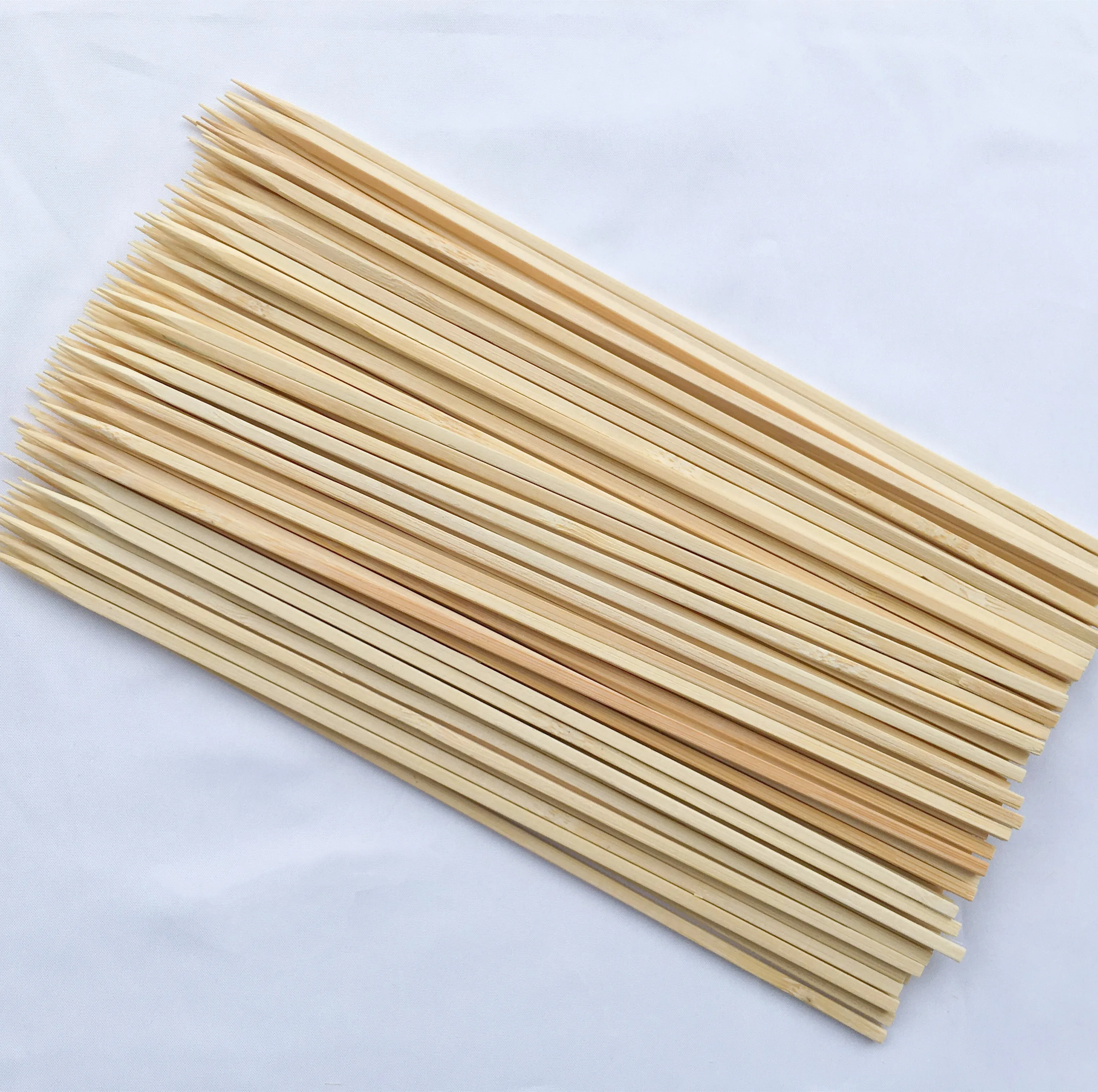 Factory price disposable square shape bamboo skewer