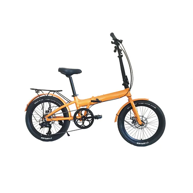 Wholesale factory mini folding bike 16 20 26 inch cheap steel 8 speed folding bicycle