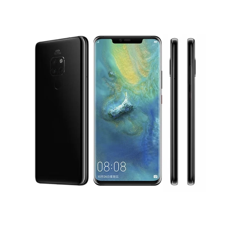 Оптовая продажа Оригинальный разблокированный смартфон хорошее качество huawei подержанные мобильные телефоны 40MP для Huawei Mate 20 Pro 8 + 128 ГБ