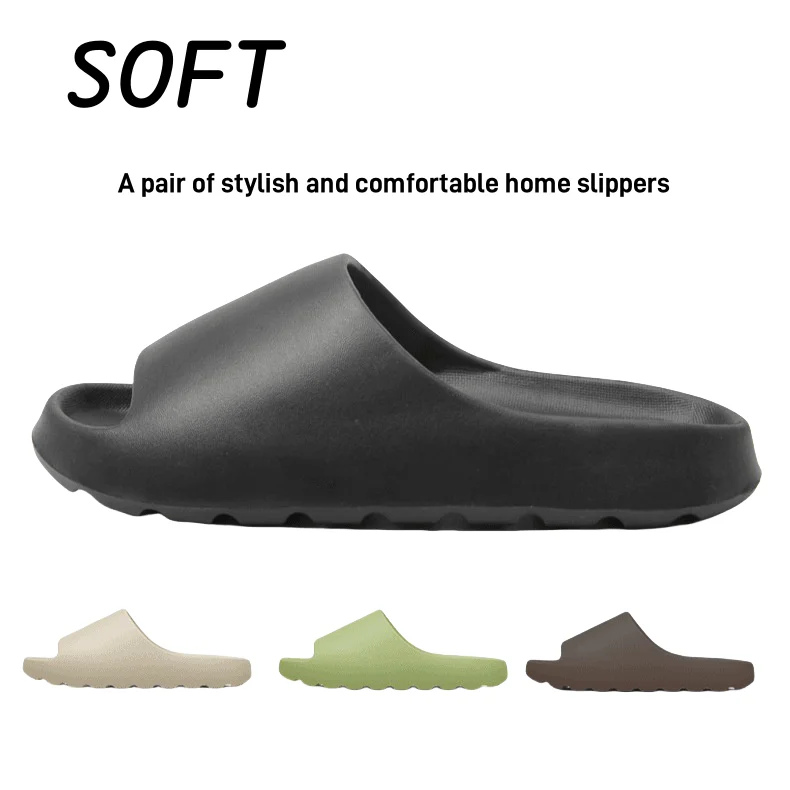 Wholesale High Quality Original Unisex Summer Footwear Foam Sandals EVA Designer Logo Custom Unisex Foam Slide Slippers