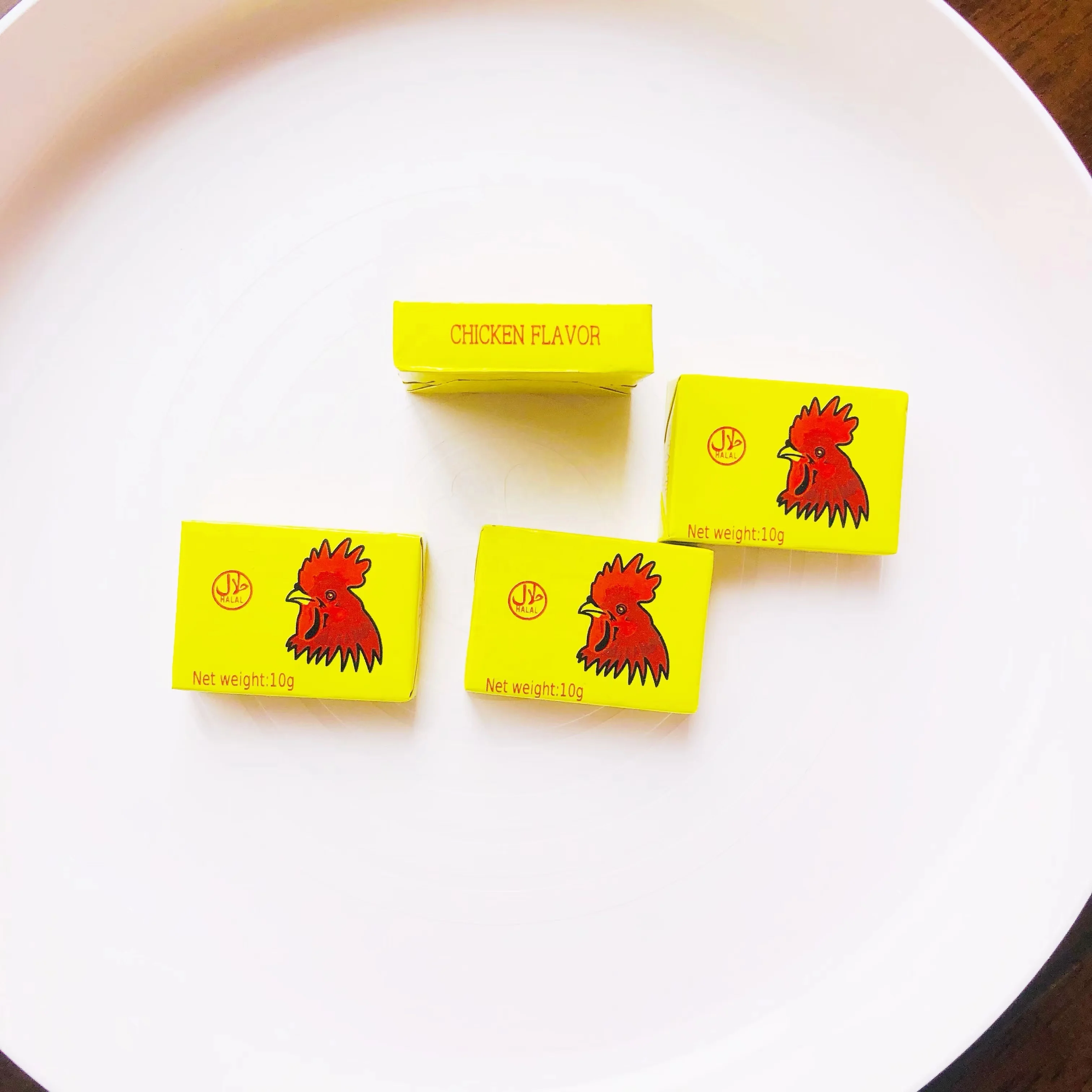 Factory 10*60*24 packing Chicken bouillon cube taste like Maggie flavored seasoning cube