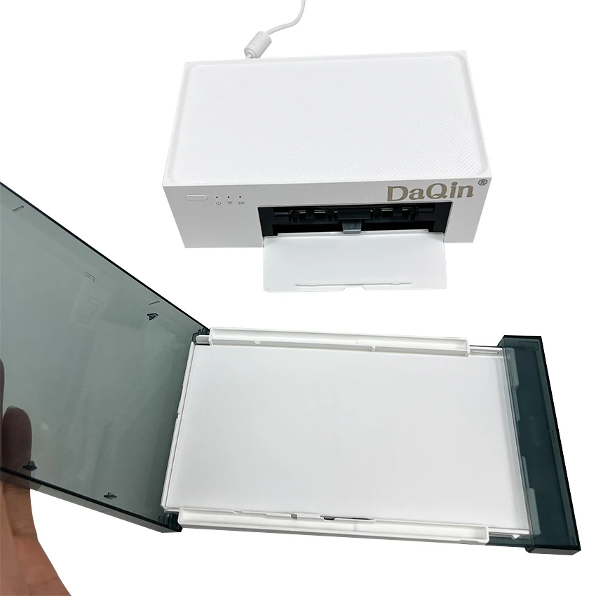 USB Interface Hot Small Phone Skin Back Film Printer with Color Ribbon Stock DIY Mobile Photos Printer