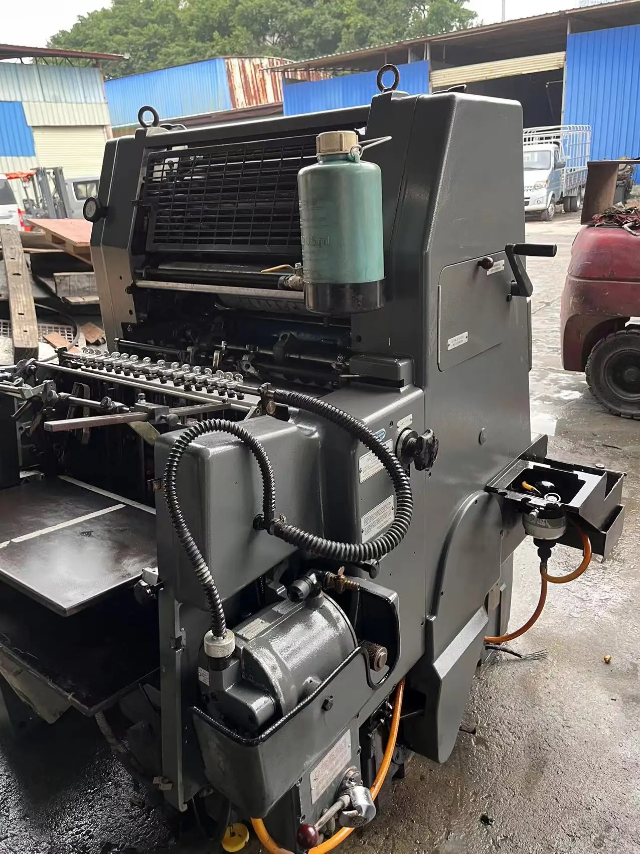 USED heidelberg GTO52 color offset Printing Machine Press GTO521