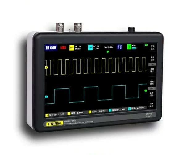  FNIRSI-1013D цифровой планшетный осциллограф двухканальный недорогой
