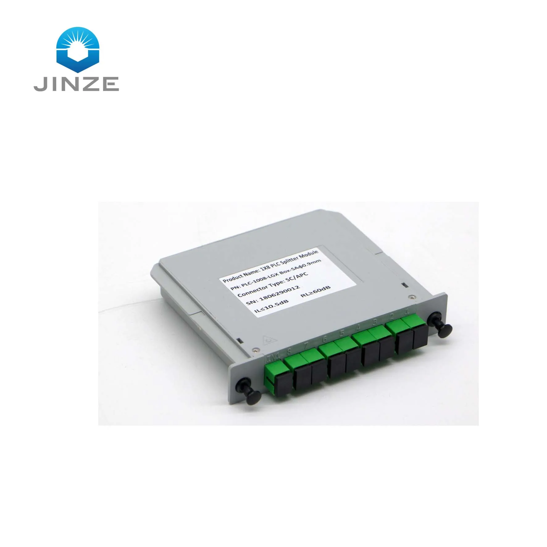 SC apc upc 1X4 1X8 1X16 1X32 1X64 cassette type box type insert type ftth plc splitter