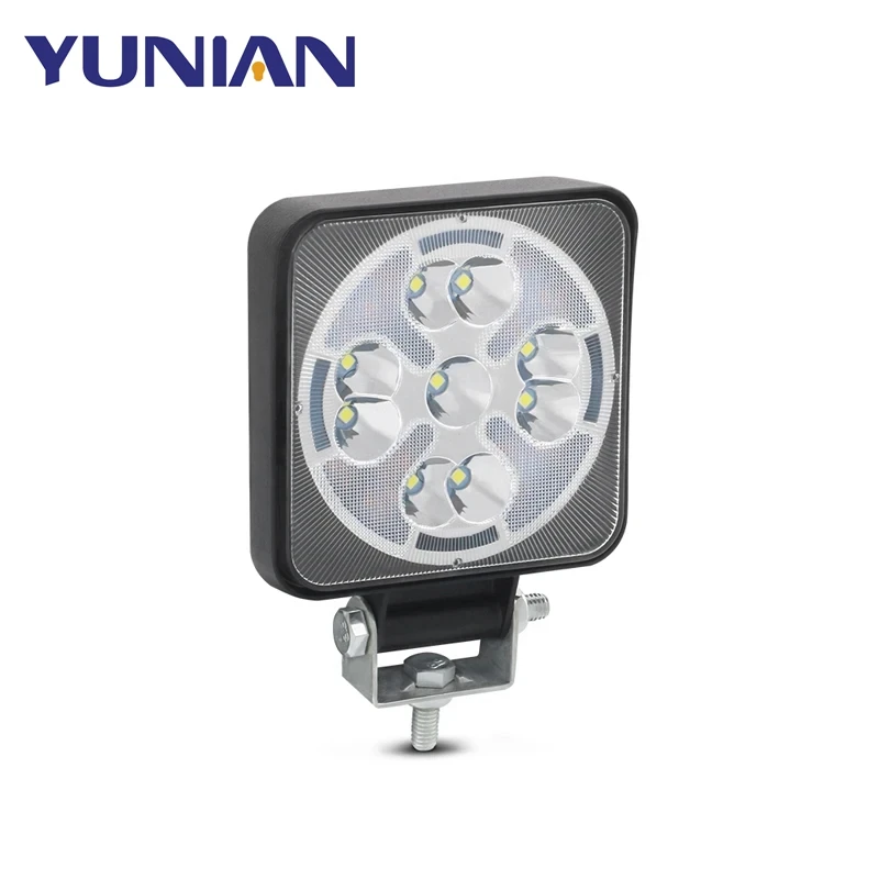 Mini Square LED Bar 12V 24V Square LED Work Light for Car Truck Boat Atv 4x4 Tractor Spotlight LED Light Bar Flash White Yellow