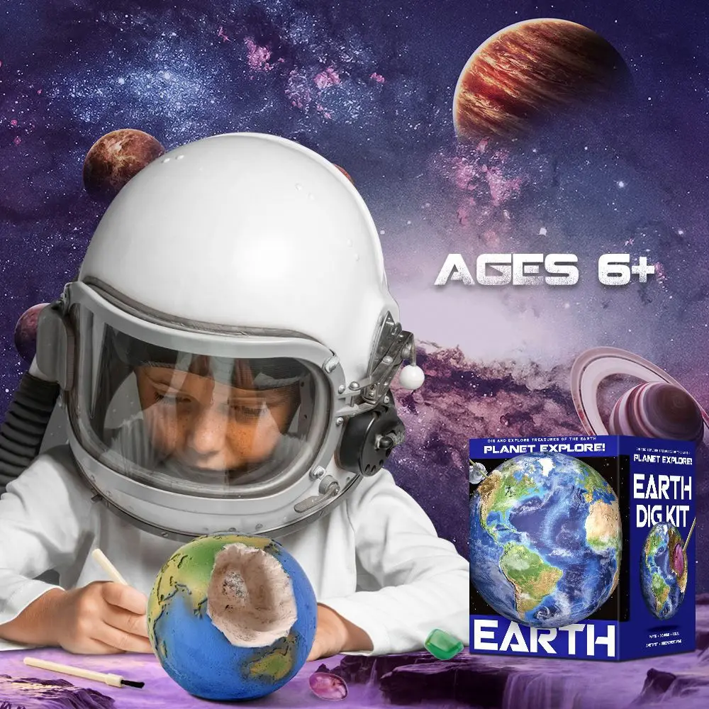 Exploration Excavation Solar System Scientific Educational Puzzle Toys Archaeological Puzzle Toys