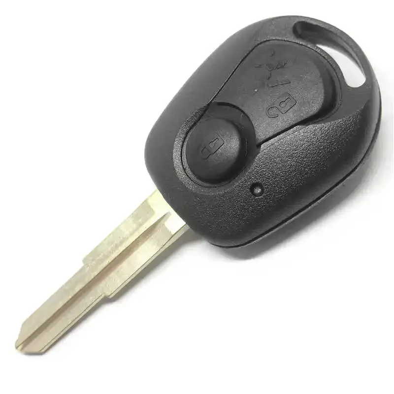Car Key Shell Vehicle Keys 2 Buttons Replacement Remote Control Exquisite Key Case For SsangYong Korando, Tivoli, Rexton, Actyo
