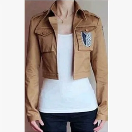 Anime clothing Attack on Titan coat Investigation Corps soldiers chief sanqi Allen cos Clothing anime