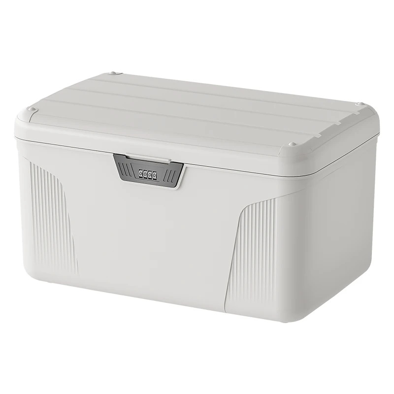 Password Storage Box Home Privacy Documents Storage Box with Lock Valuables Student Cell Phone Small Safe Deposit Container