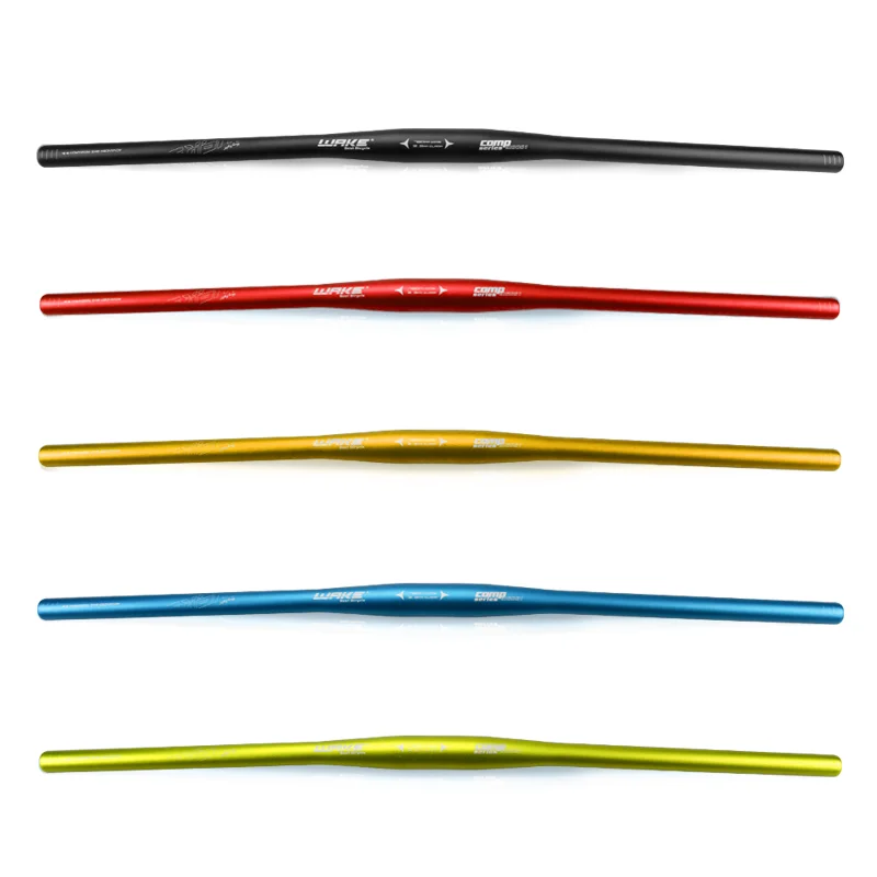 WAKE Mountain Bike Road Bike Handlebar Aluminum Alloy Flat Bar Riser Bar 31.8mm*780mm Handlebar cycling handlebars Accessories