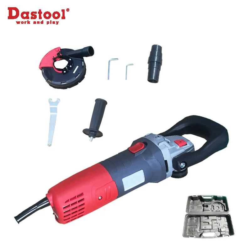 Dastool Electric 125mm/5-inch  Angle Grinder with Dust Shroud  1400W   Concrete Grinder