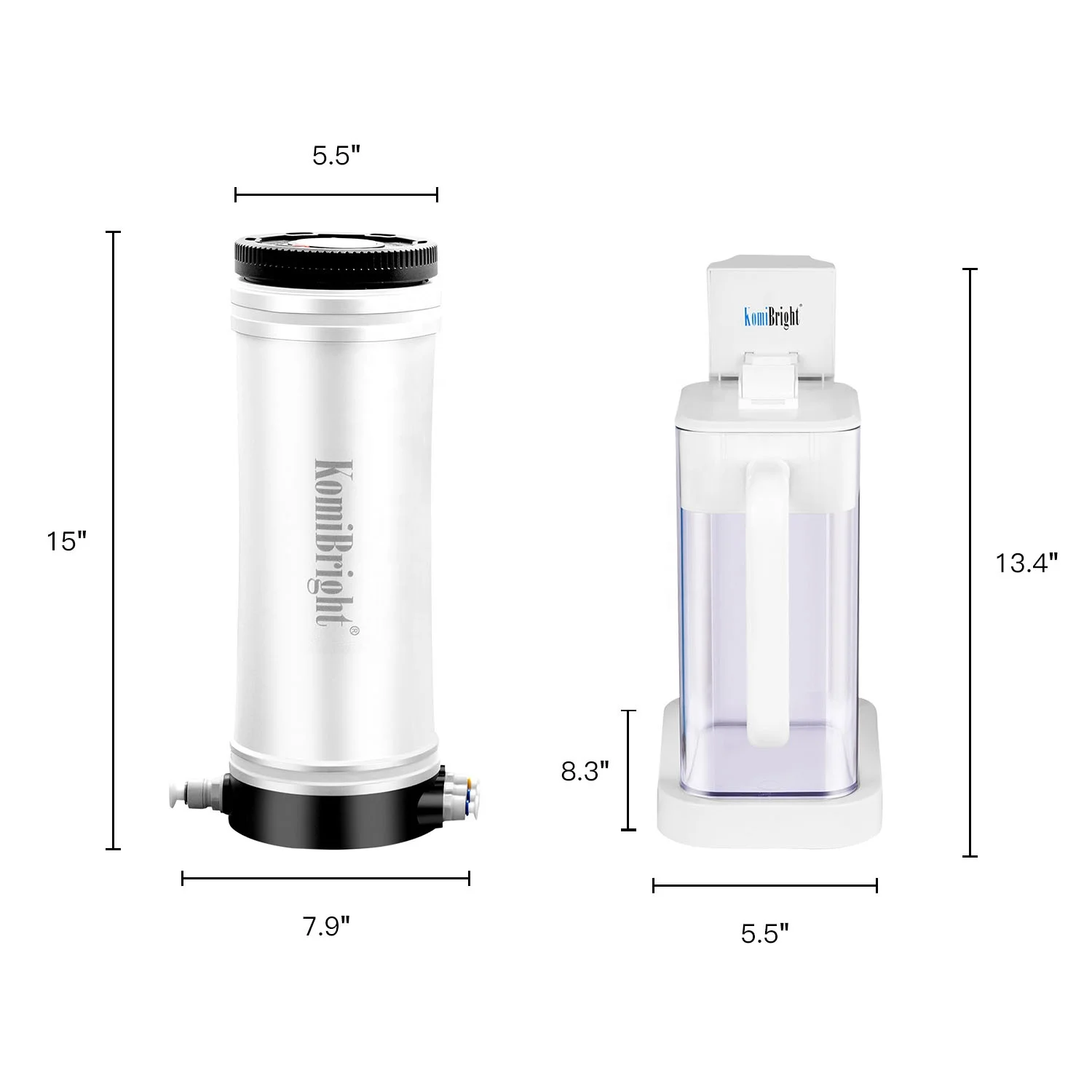 Проточный фильтр обратного осмоса система фильтрации воды портативный