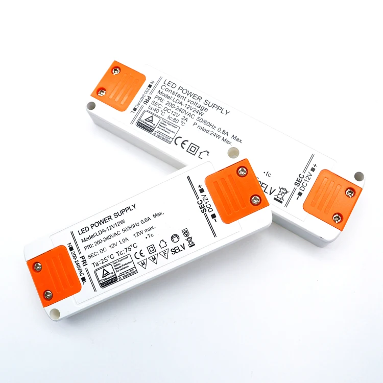 DC 12V led lighting power supply 1250mA 15w led cabinet light driver AC 240V led strip light transformer