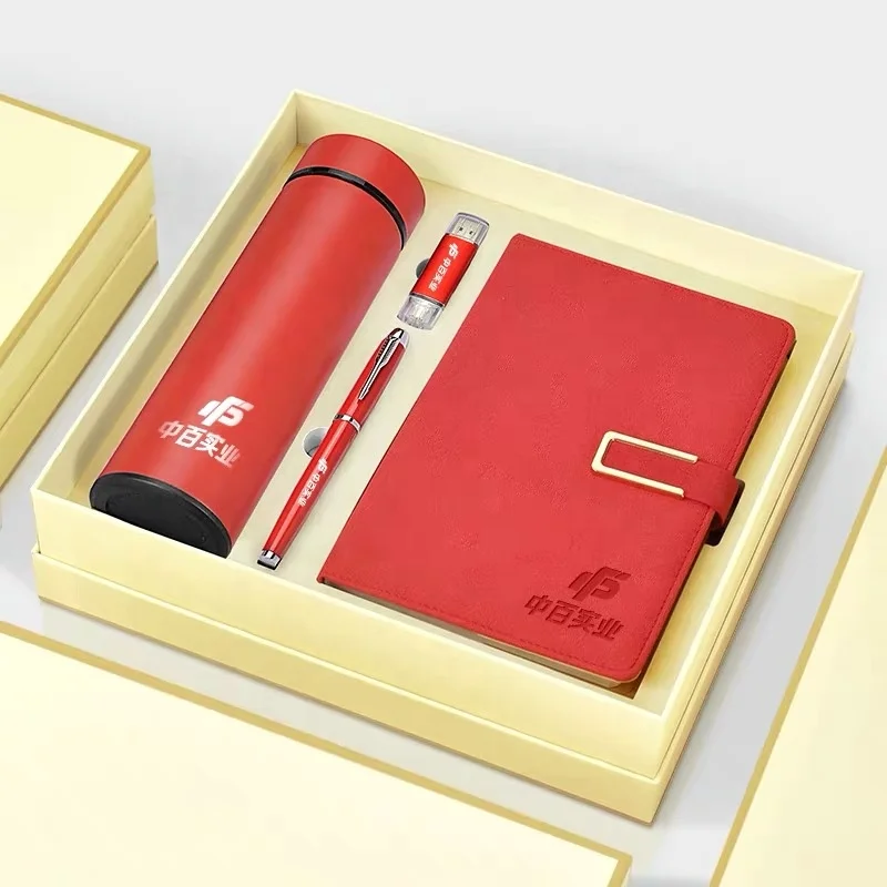 Custom water bottle latest Corporate Gift Set Luxury Promotional VIP Business Corporate Gift Set Novelty Gifts for Women and Men