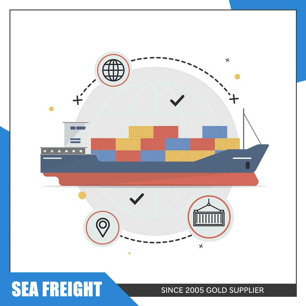 Door To Door Service Reliable China Forwarder International Rate Sea Freight To Myanmar/Malaysia/Singapore/Indonesia/Brunei
