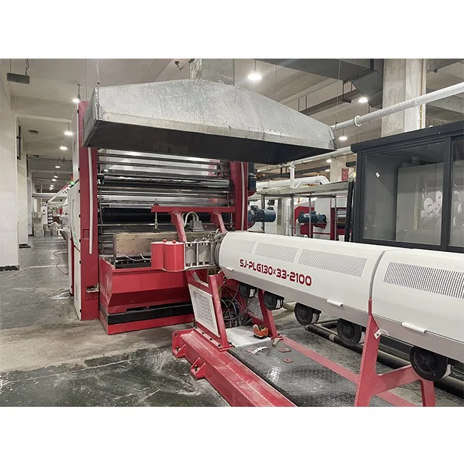 High Speed Full Automatic Small PP Woven Bag Making Line Plastic Tape Draw Flat Yarn Extruder Machine Manufacturer