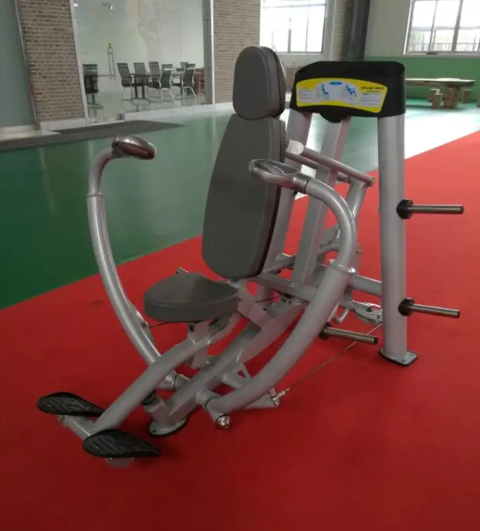 Dezhou Luxury Commercial Sports Equipment Decline Chest Press/gym Machine Steel Bodybuilding Plywood Case Gym and Club Optional