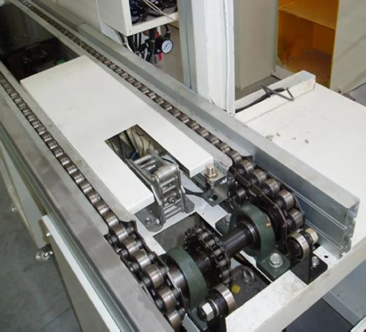 Automatic Chain Conveyor Steel Chain Conveyor for Assembly Lines