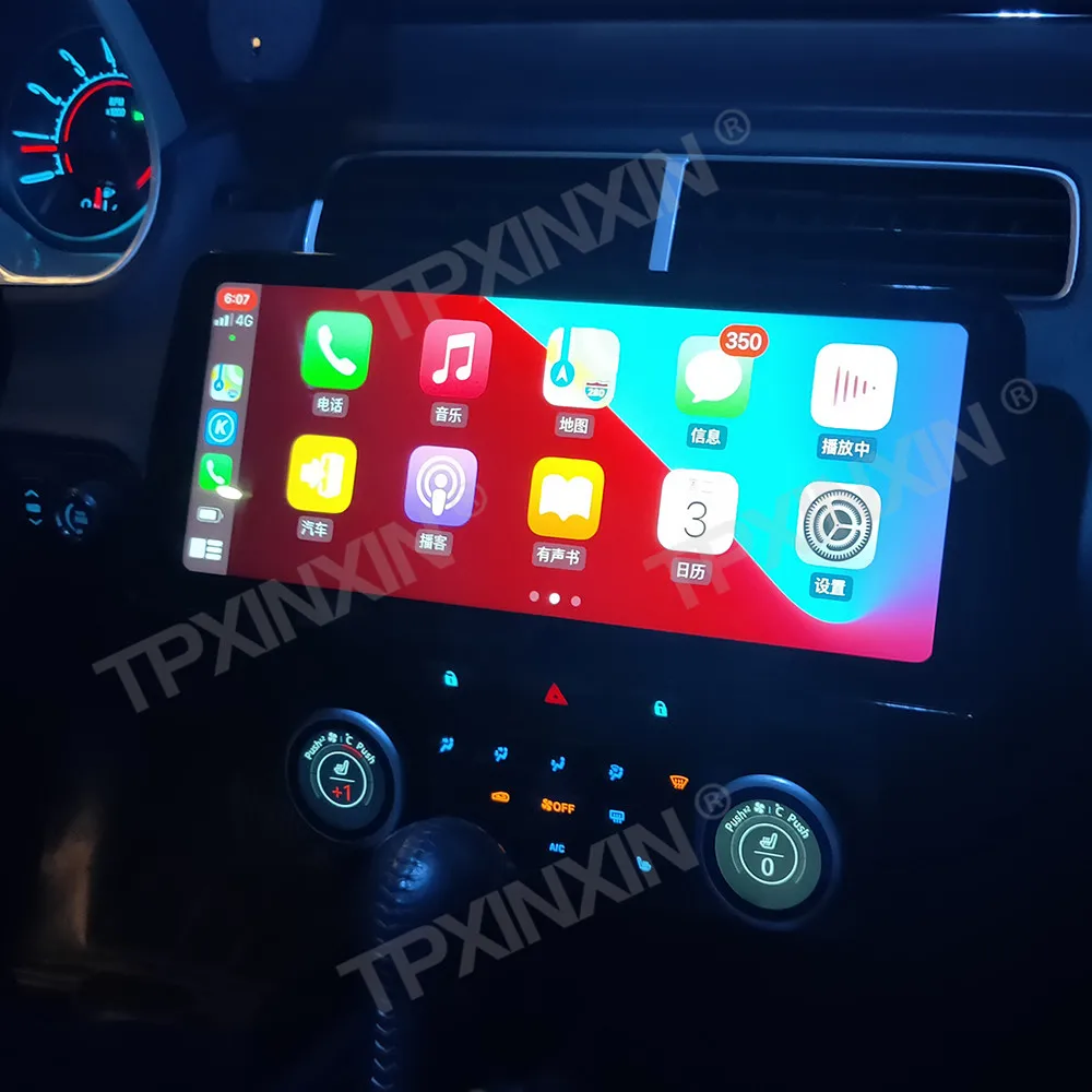 TPXINXIN Android11 Car Radio For Chevrolet Camaro Bumblebee 2010-2015 Gps Navigation Multimedia Player Stereo Unit