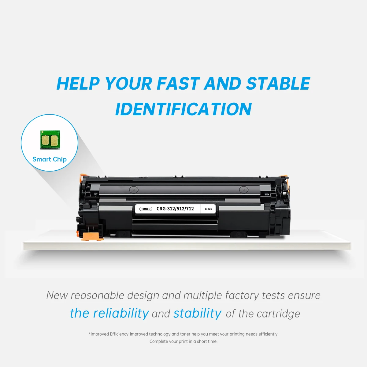 Megain CRG-312 CRG-512 CRG-712 Black Toner Cartridge Compatible For Canon LBP3018/3050/3108 Laser Toner Cartridge