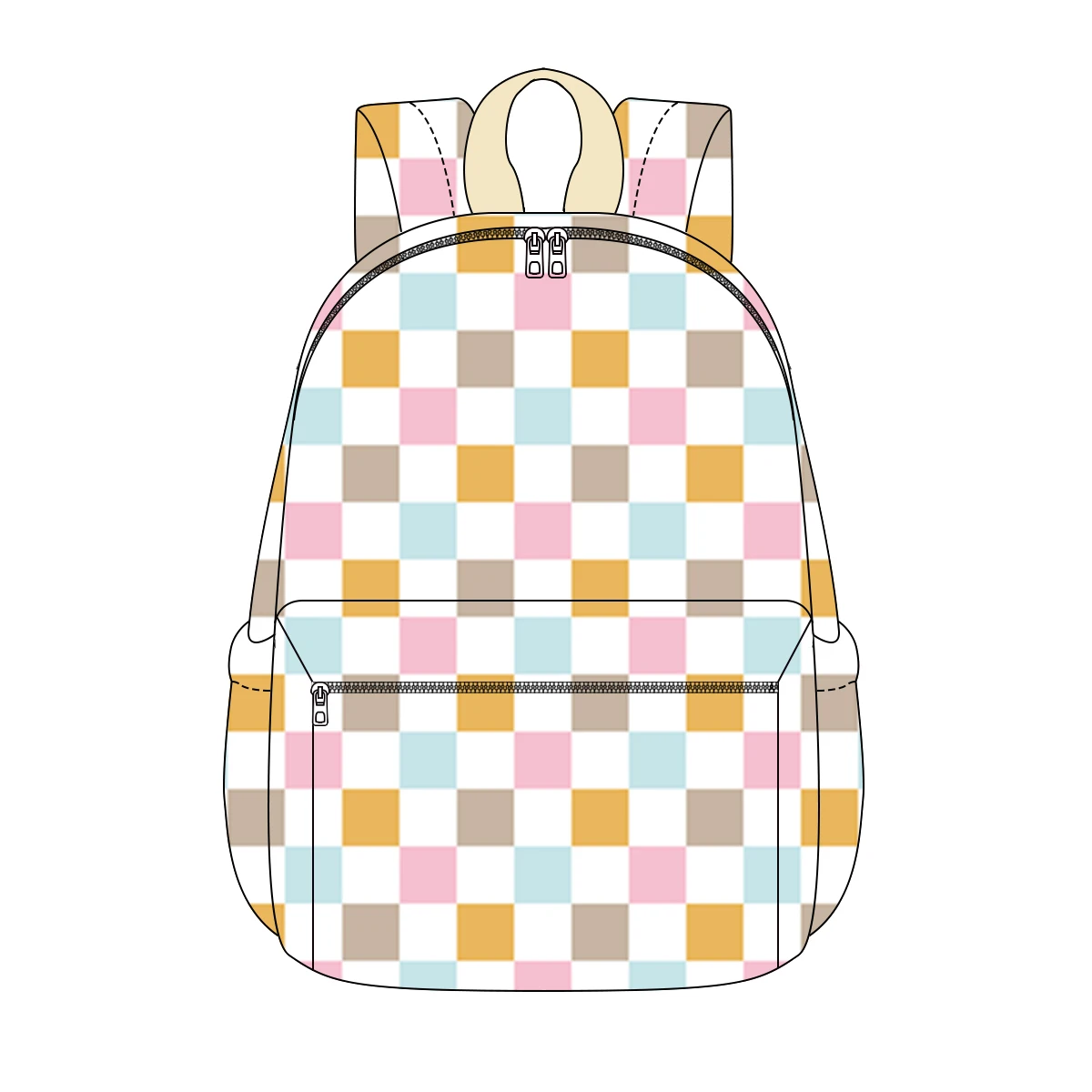 Factory Price Customized Backpack Waterproof Custom Pattern Girls Fashion Backpack for Travel