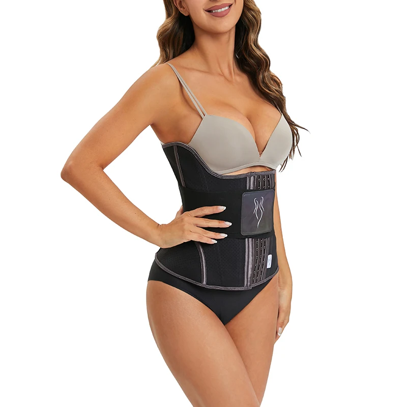 Heighten and Lengthen Waist Trainer Shaper  LATEX corset Private Labels Acceptable Sweat Belt Women Latex Sport Corset