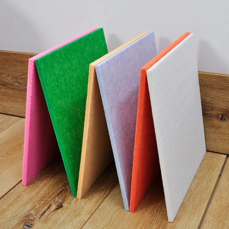 European standard sound isolation polyester felt acoustic panel