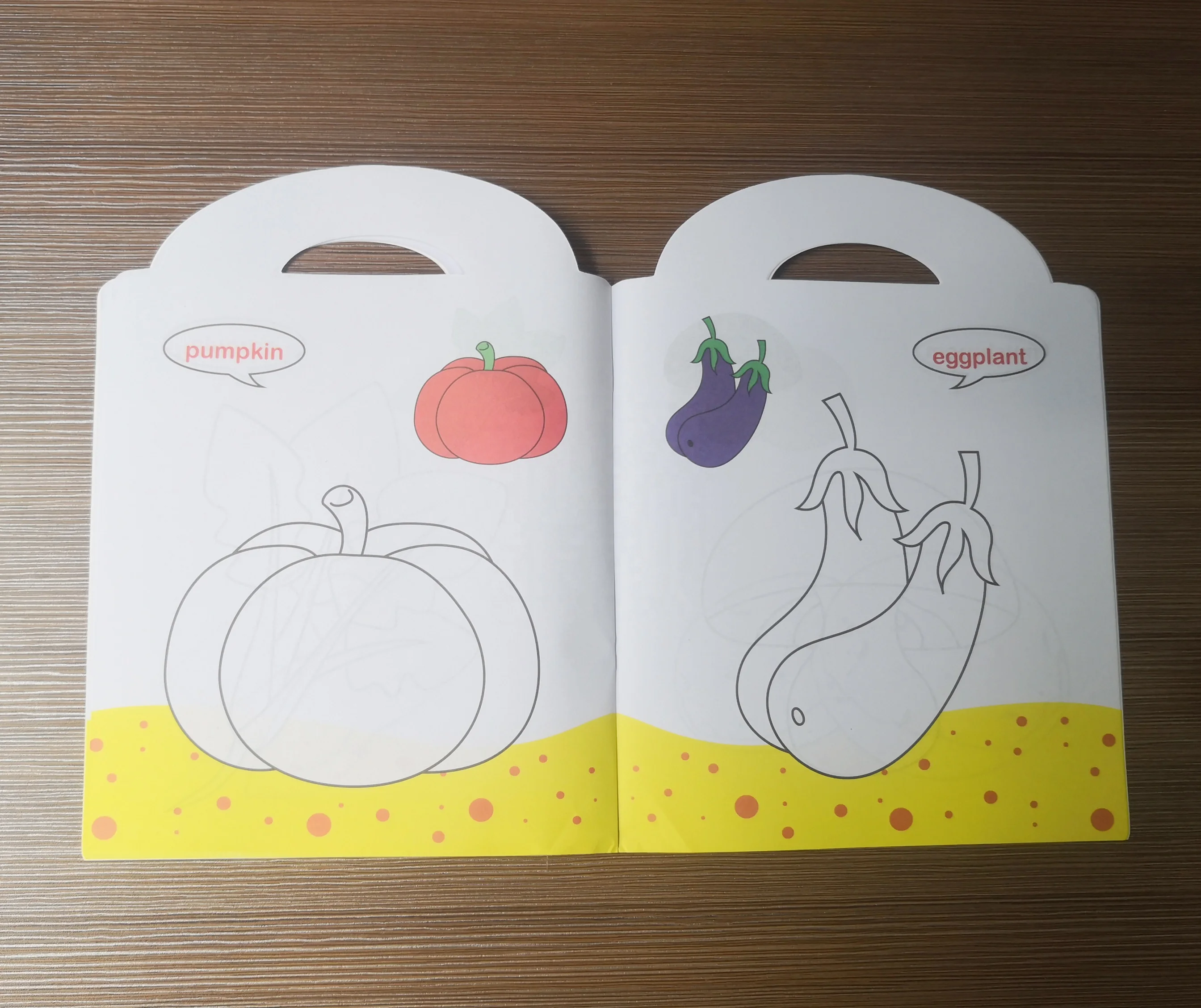 
2021 wholesale cheap vivid and great in style children cartoon color filling book printing 