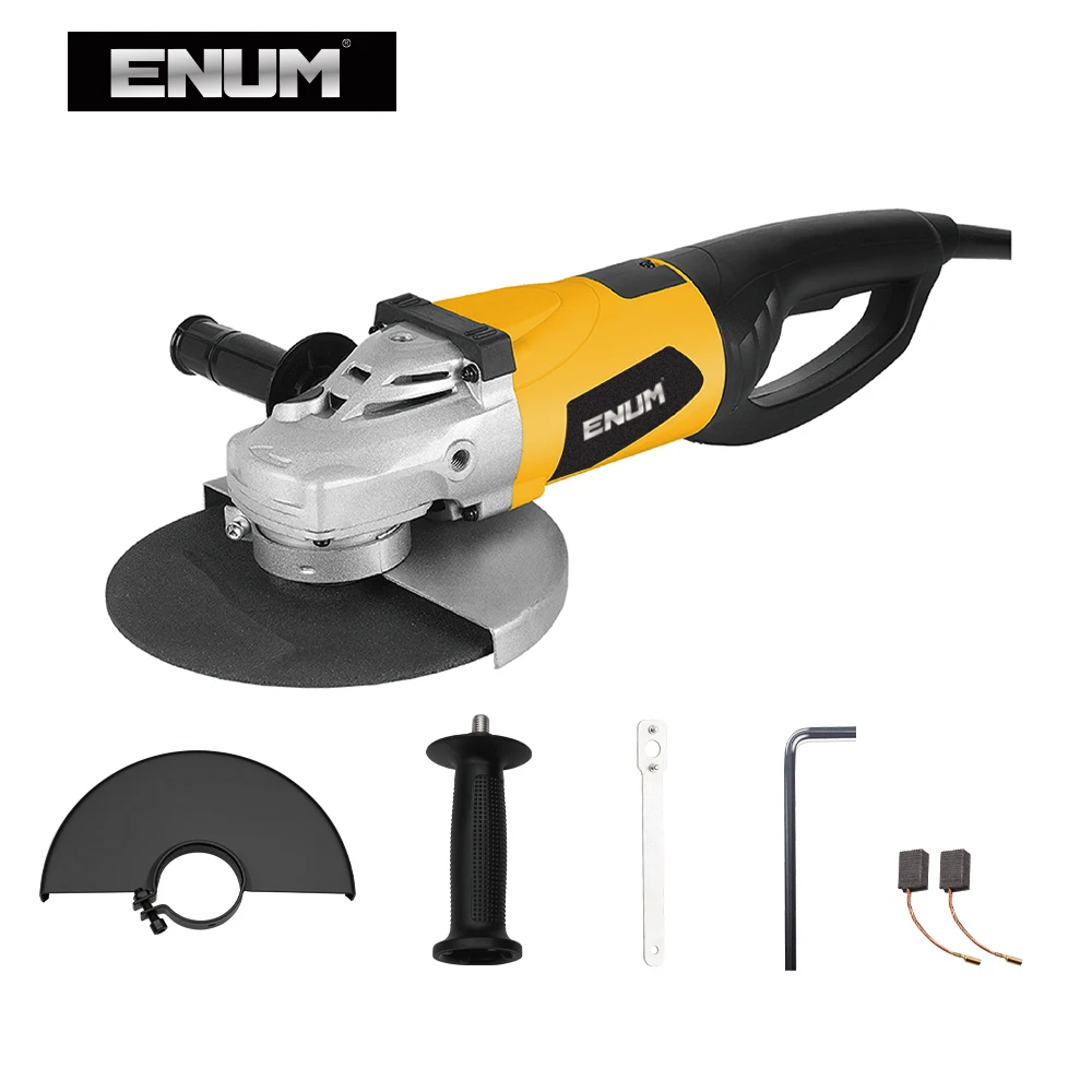 Professional Industrial-Grade 230-3 Model Angle Grinder Machine Heavy Duty Copper Wire Motor Electric Trigger Cutting Polishing