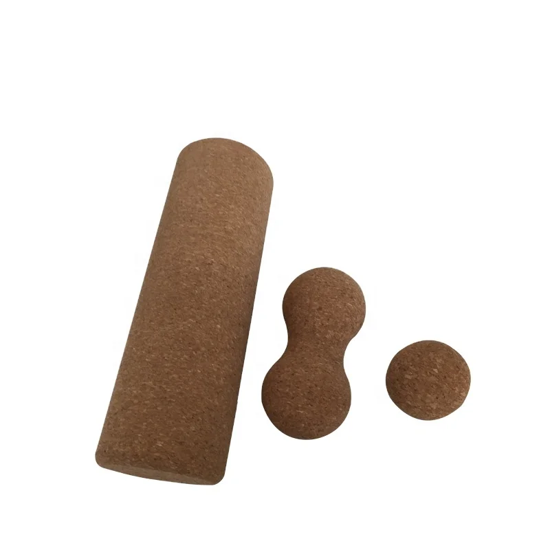 FITUS High quality cork massage set Custom Massager cork products Eco Friendly cork Release Massage set