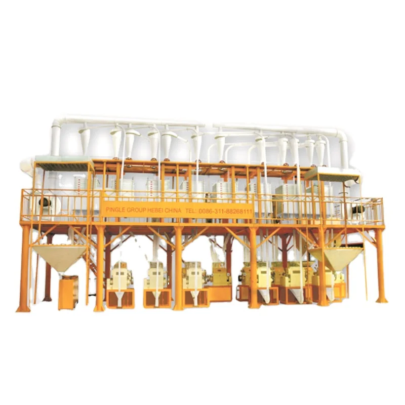 
 Высокоскоростная машина для измельчения и упаковки пшеничной муки  